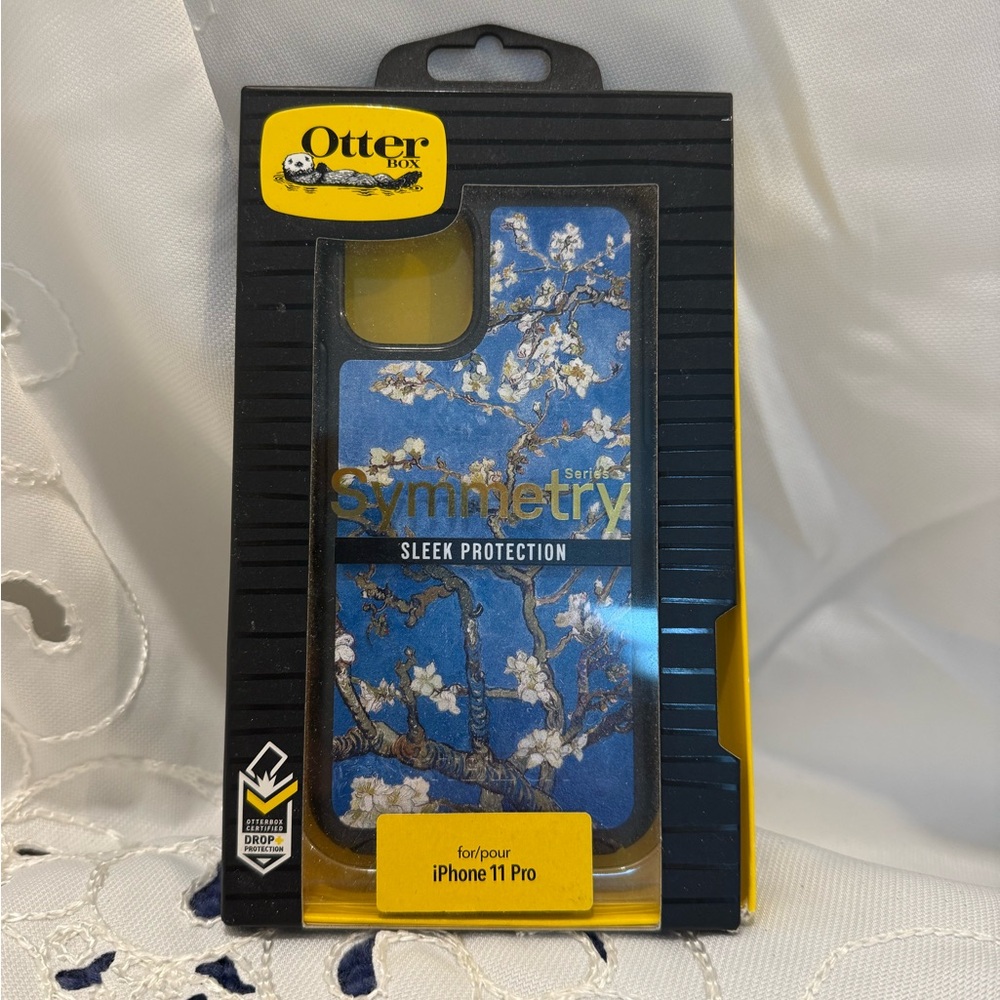 OtterBox Symmetry Series Van Gogh “Almond Blossoms” Blue Case for iPhone 11 Pro